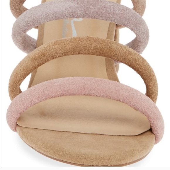 Sbicca - Alysheba Low Heel Strappy Sandal in Pastel Multi (NIB) - Picture 4 of 7